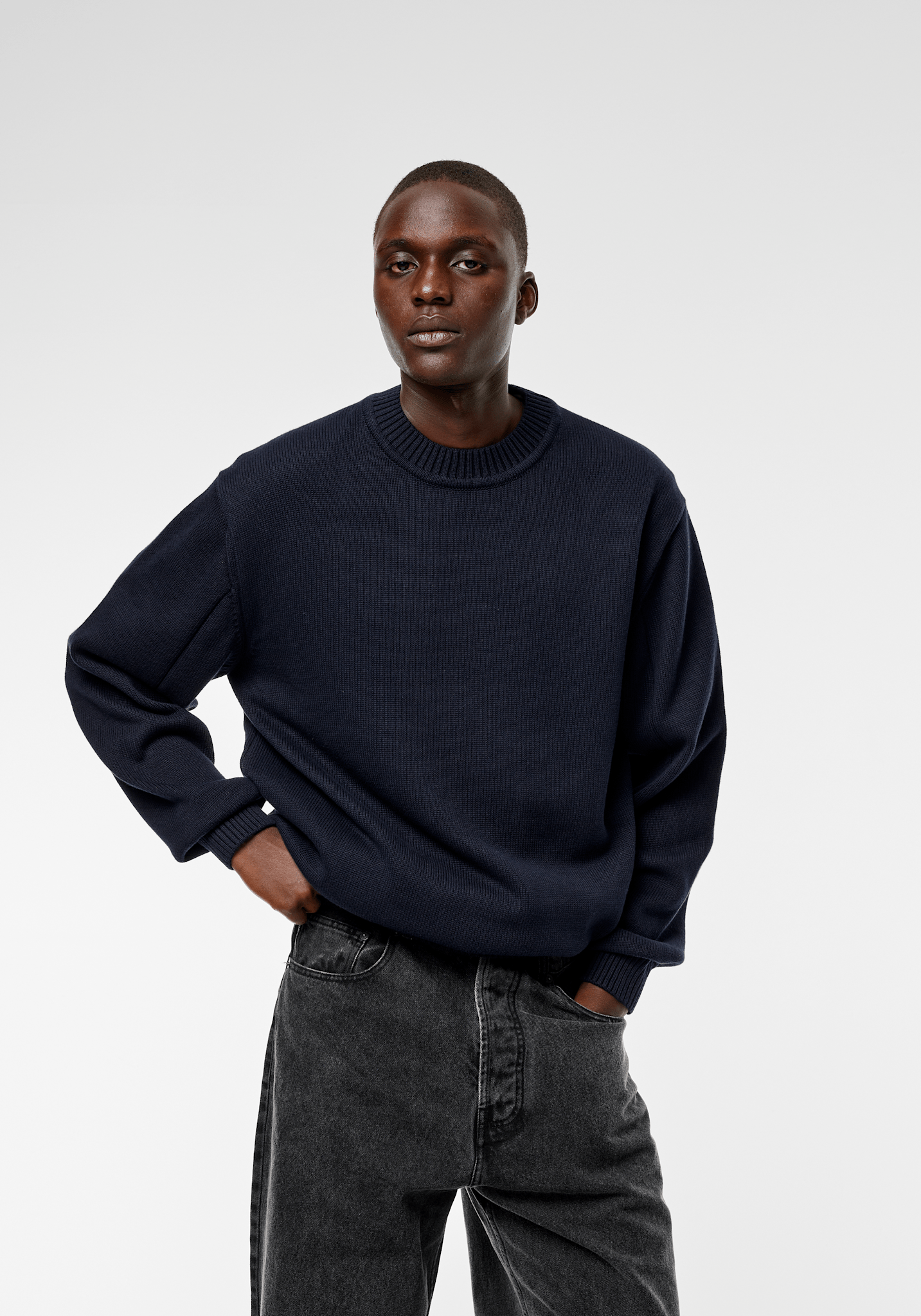 BP Knit - Navy Blue