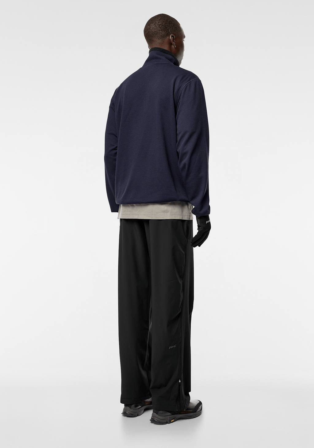 Toba Quarter Zip - Navy Blue