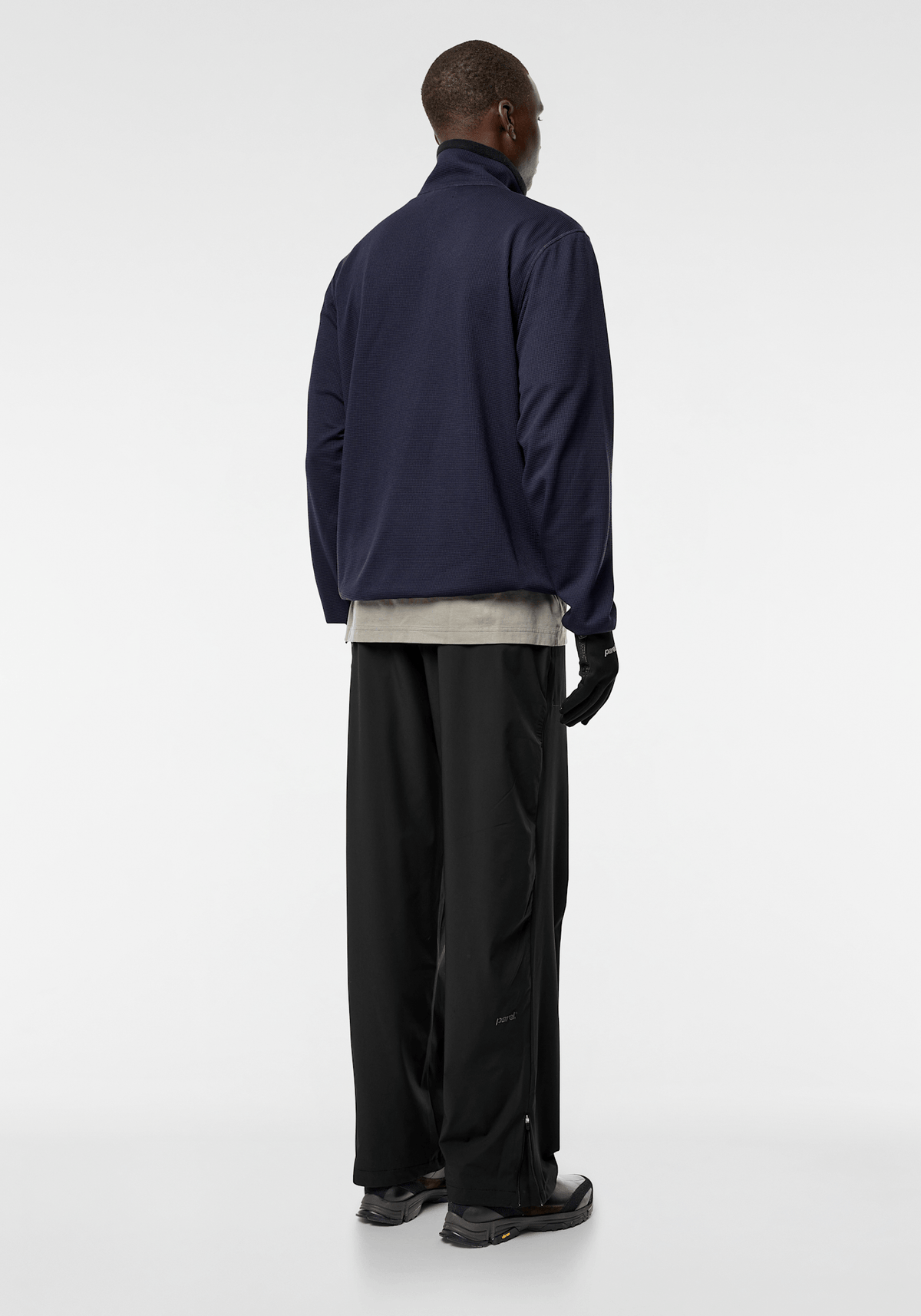 Toba Quarter Zip - Navy Blue