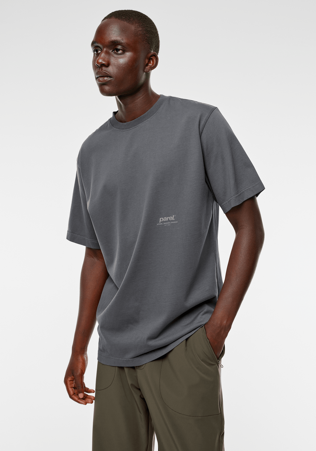 Core Tee - Stone Grey