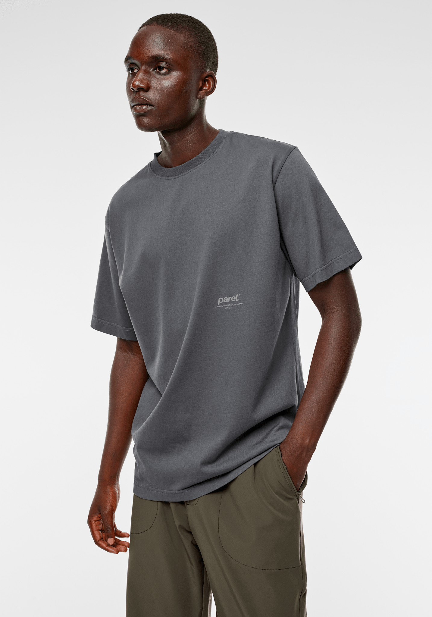 Core Tee - Stone Grey
