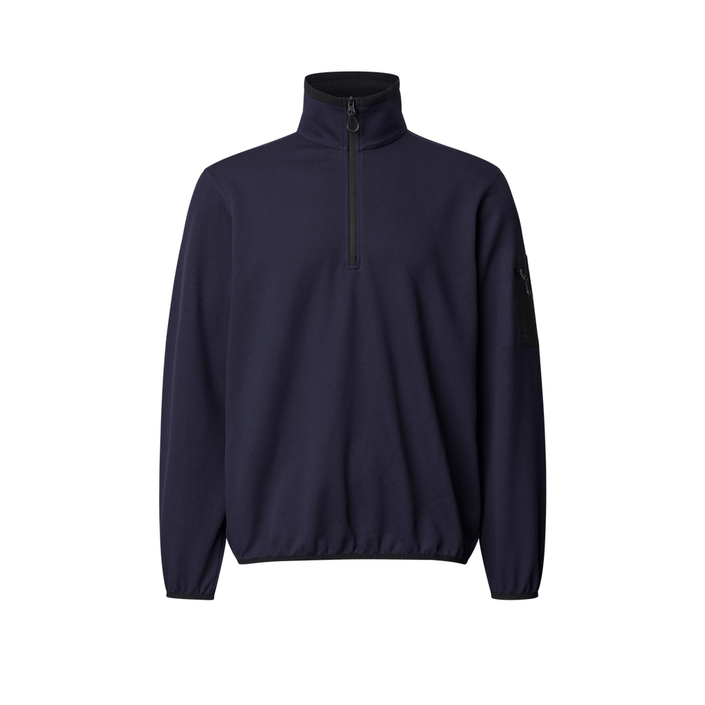 Toba Quarter Zip - Navy Blue