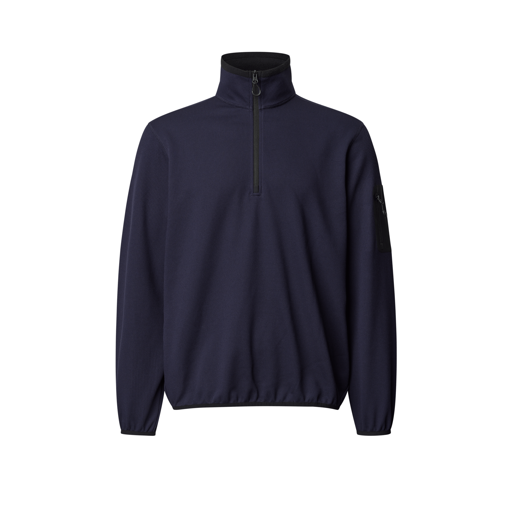 Toba Quarter Zip - Navy Blue