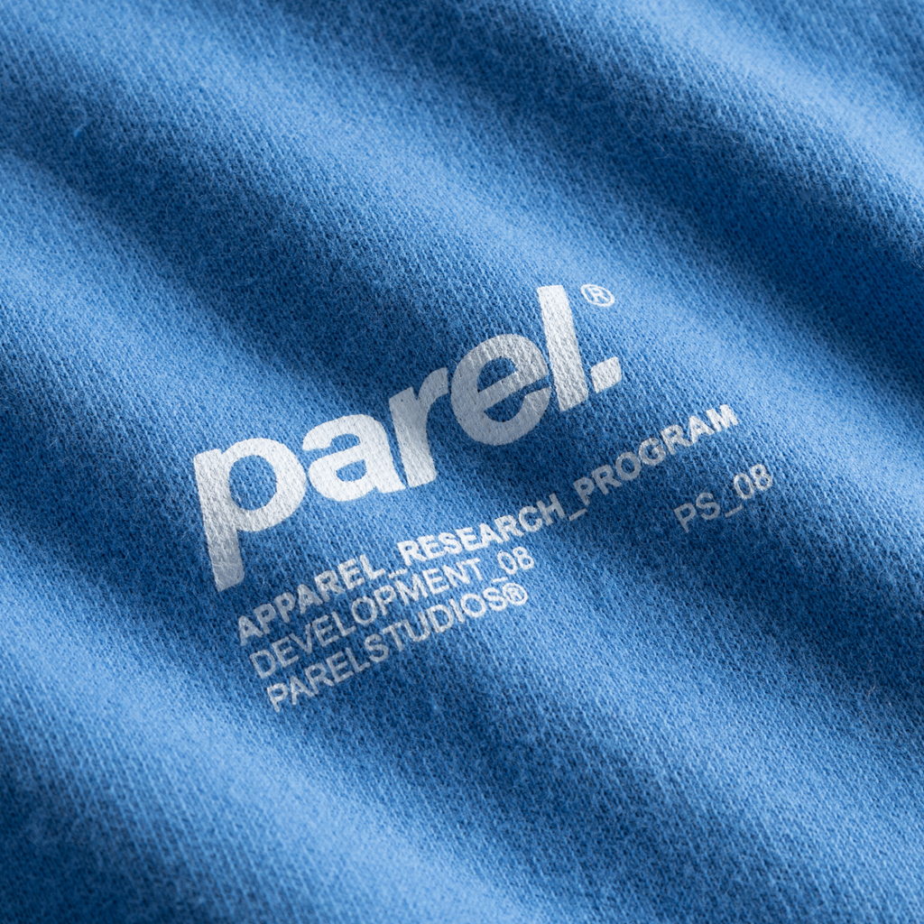 Contrast Crewneck - Azure Blue