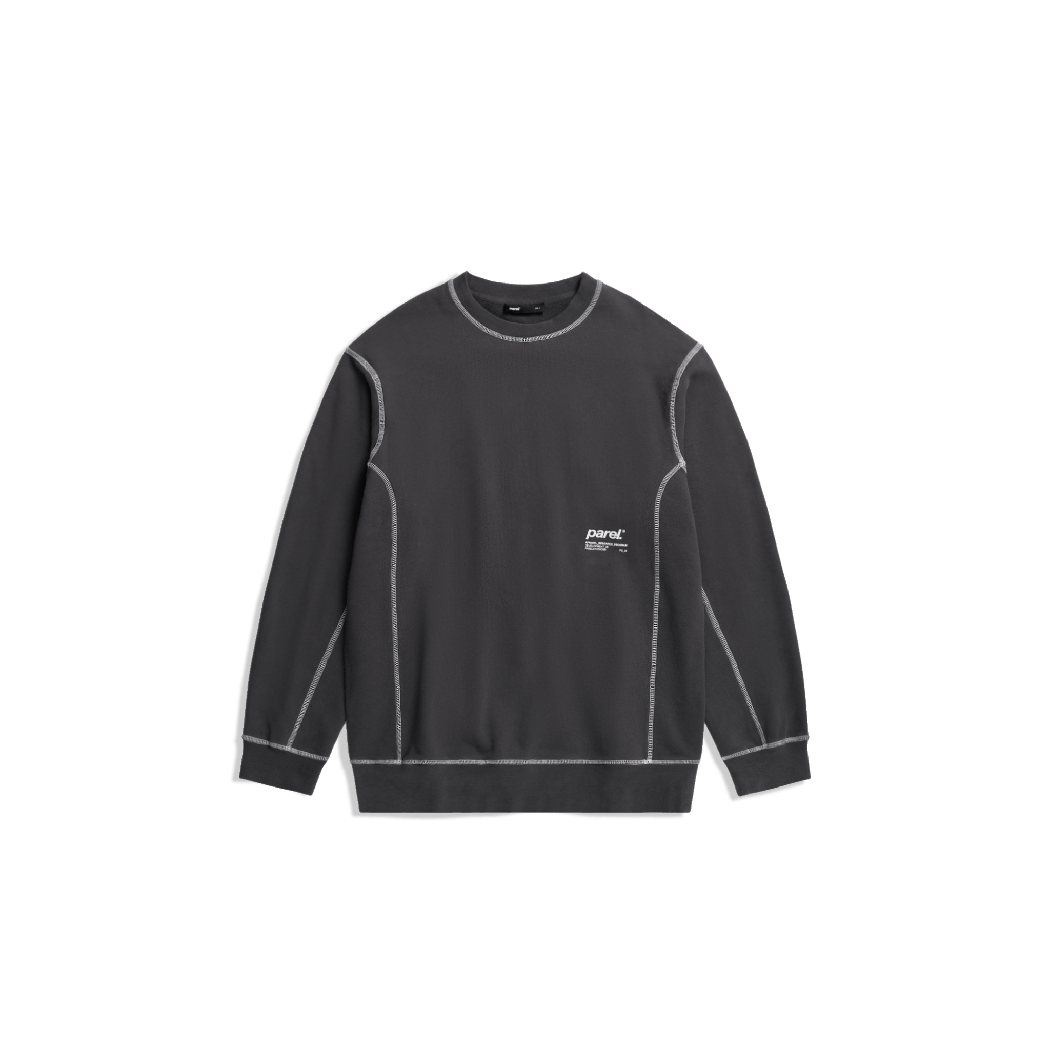 Contrast Crewneck - Graphite