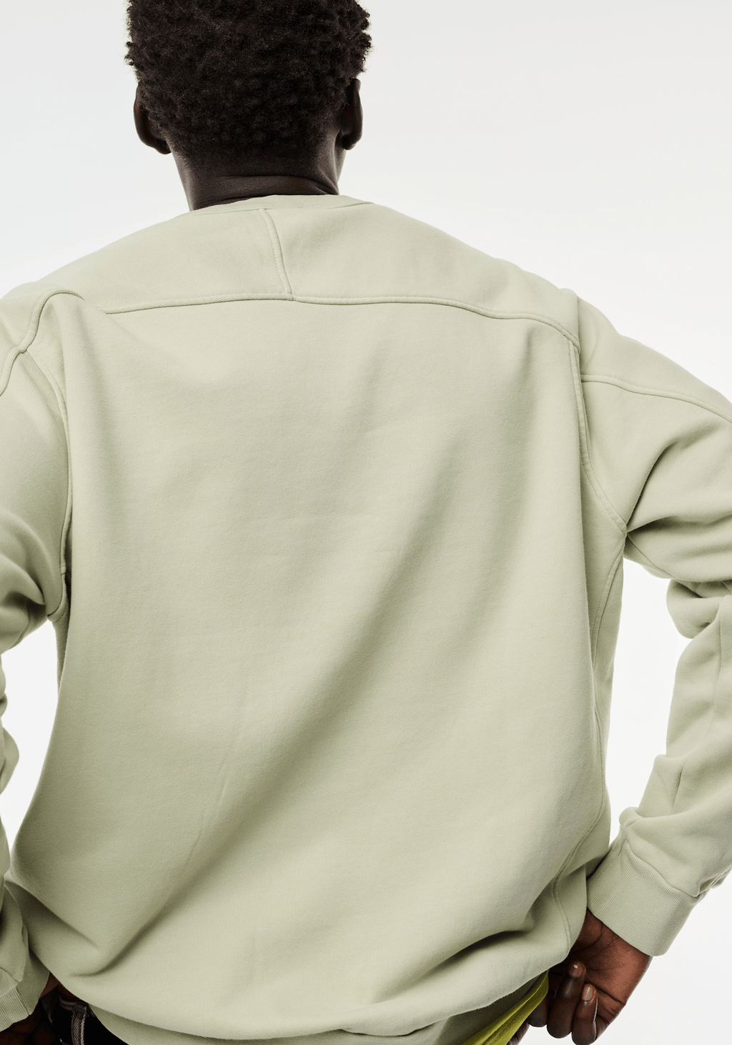 Kutsu Crewneck - Dusty Lime