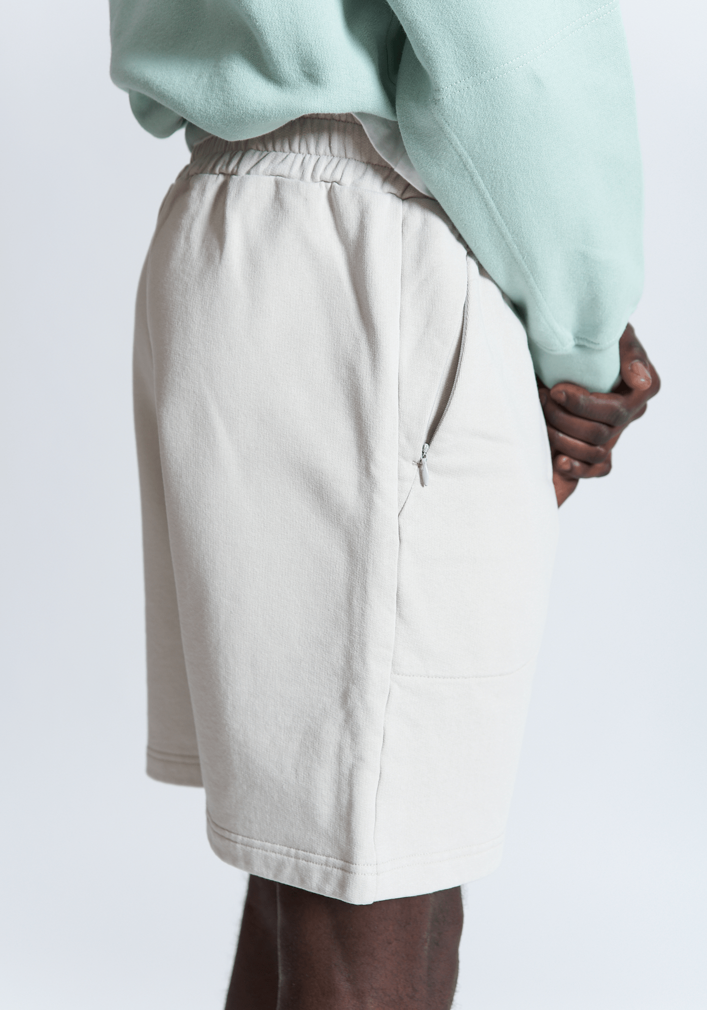 Cura Shorts - Light Grey