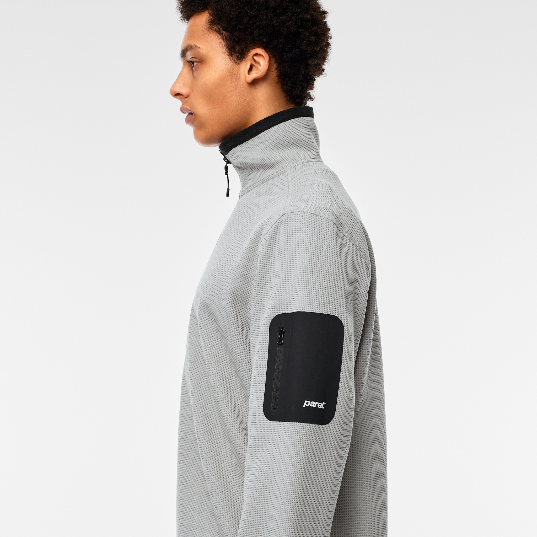 Toba Quarter Zip - Grey