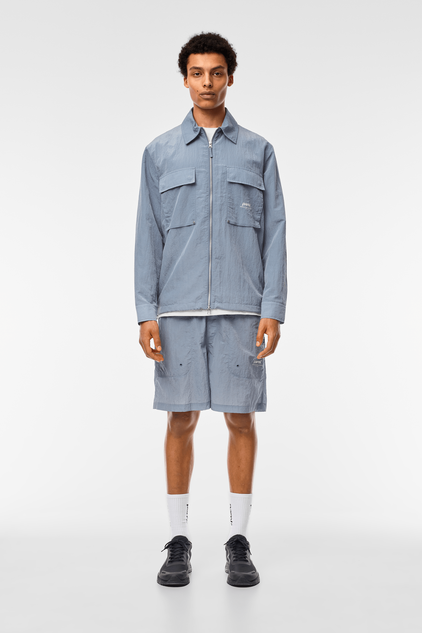 Saana Luma Shorts - Steel Blue