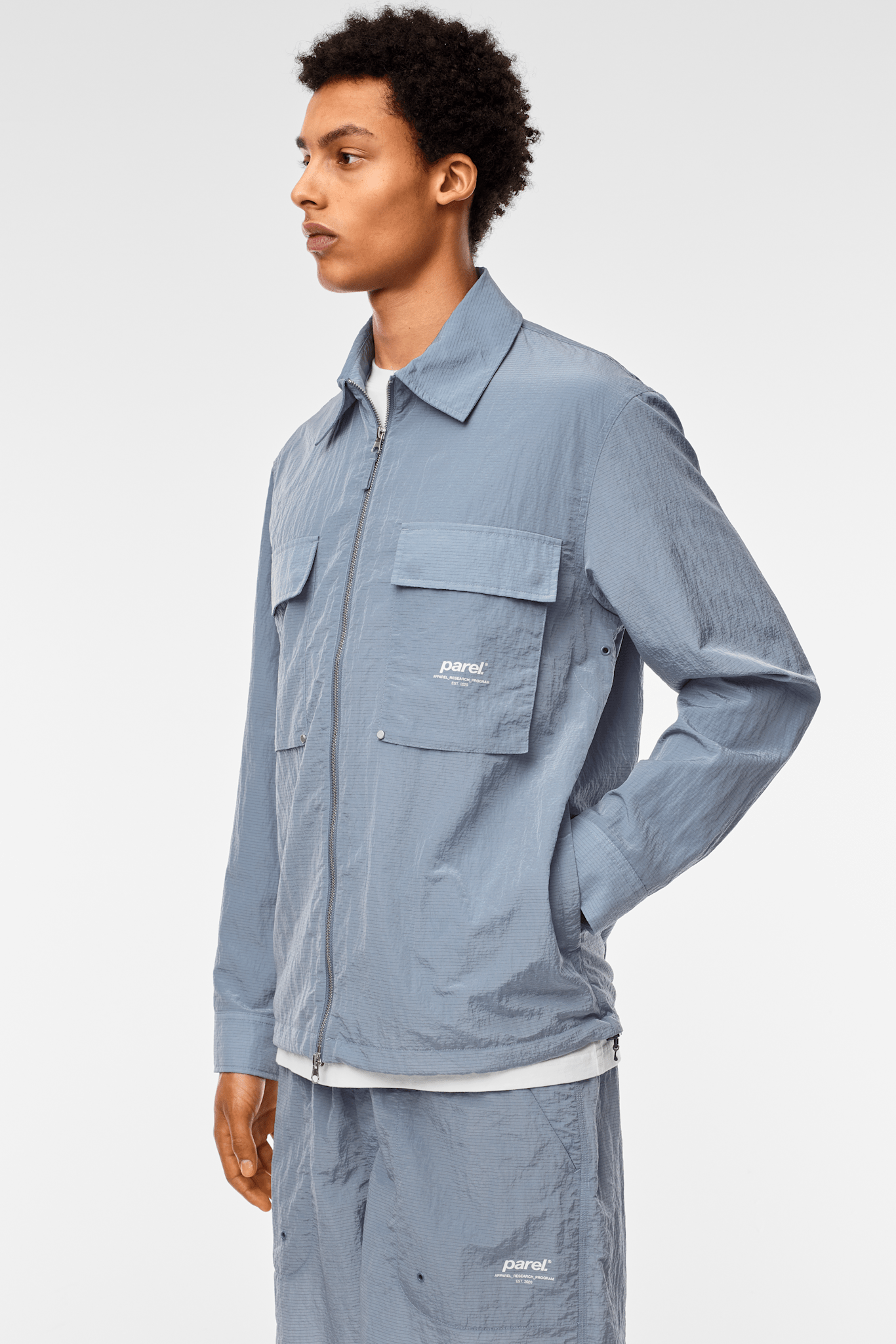 Faro Luma Overshirt - Steel Blue