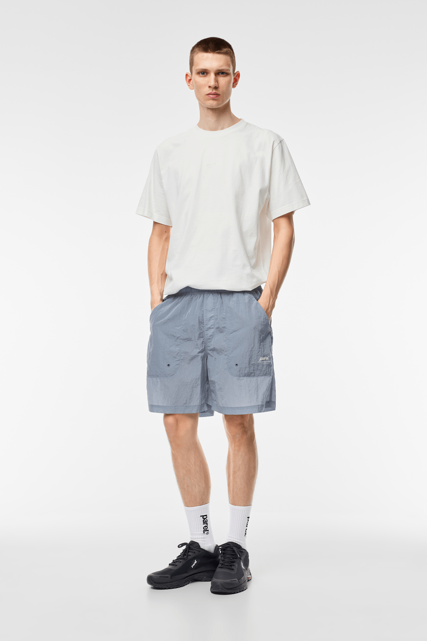 Saana Luma Shorts - Steel Blue