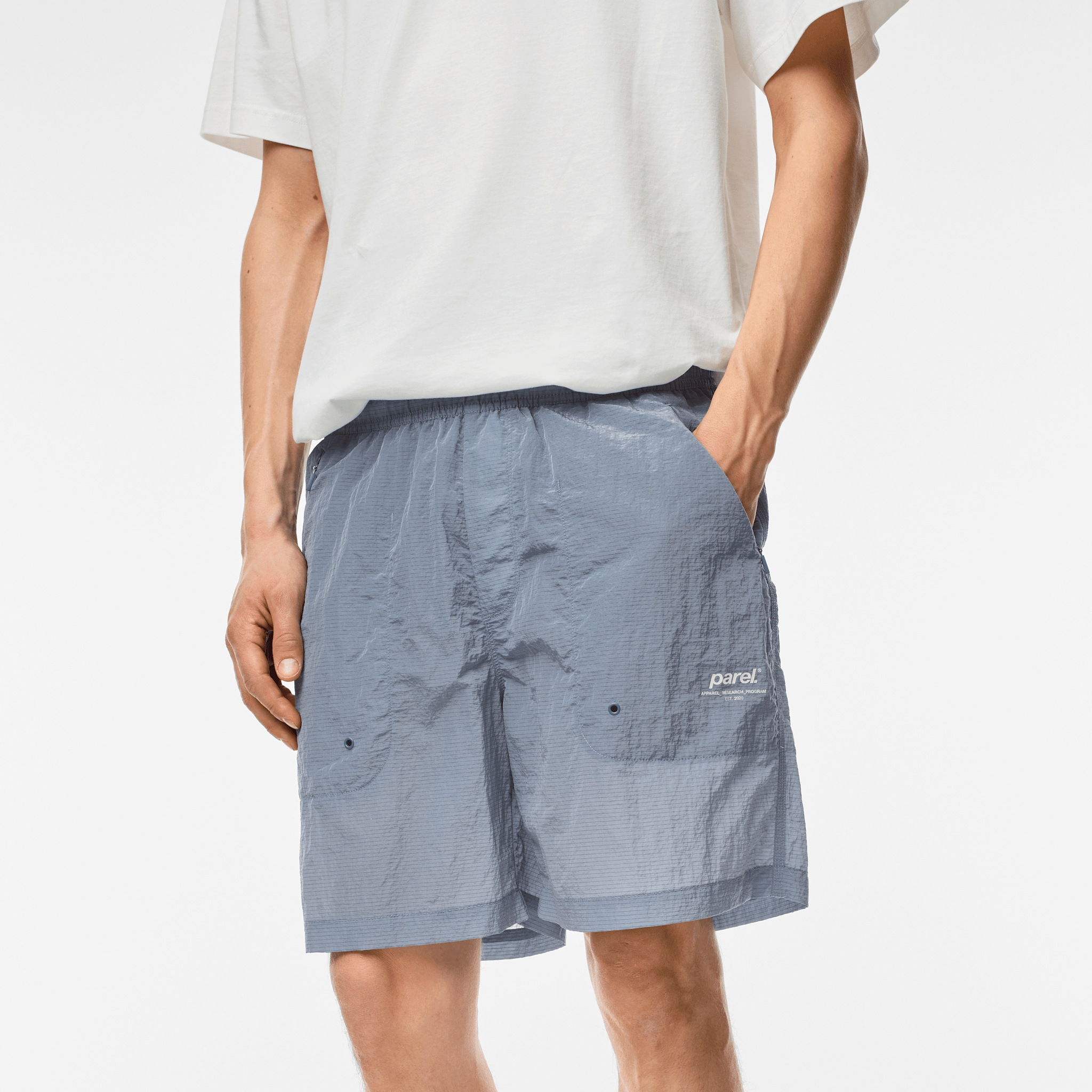Saana Luma Shorts - Steel Blue