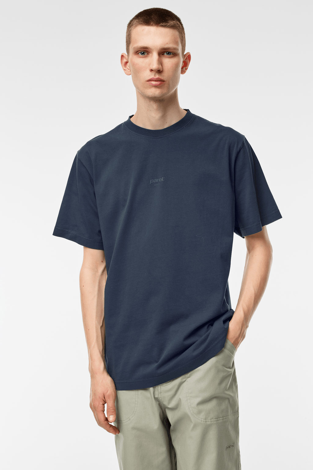 Opus Tee - Stone Blue