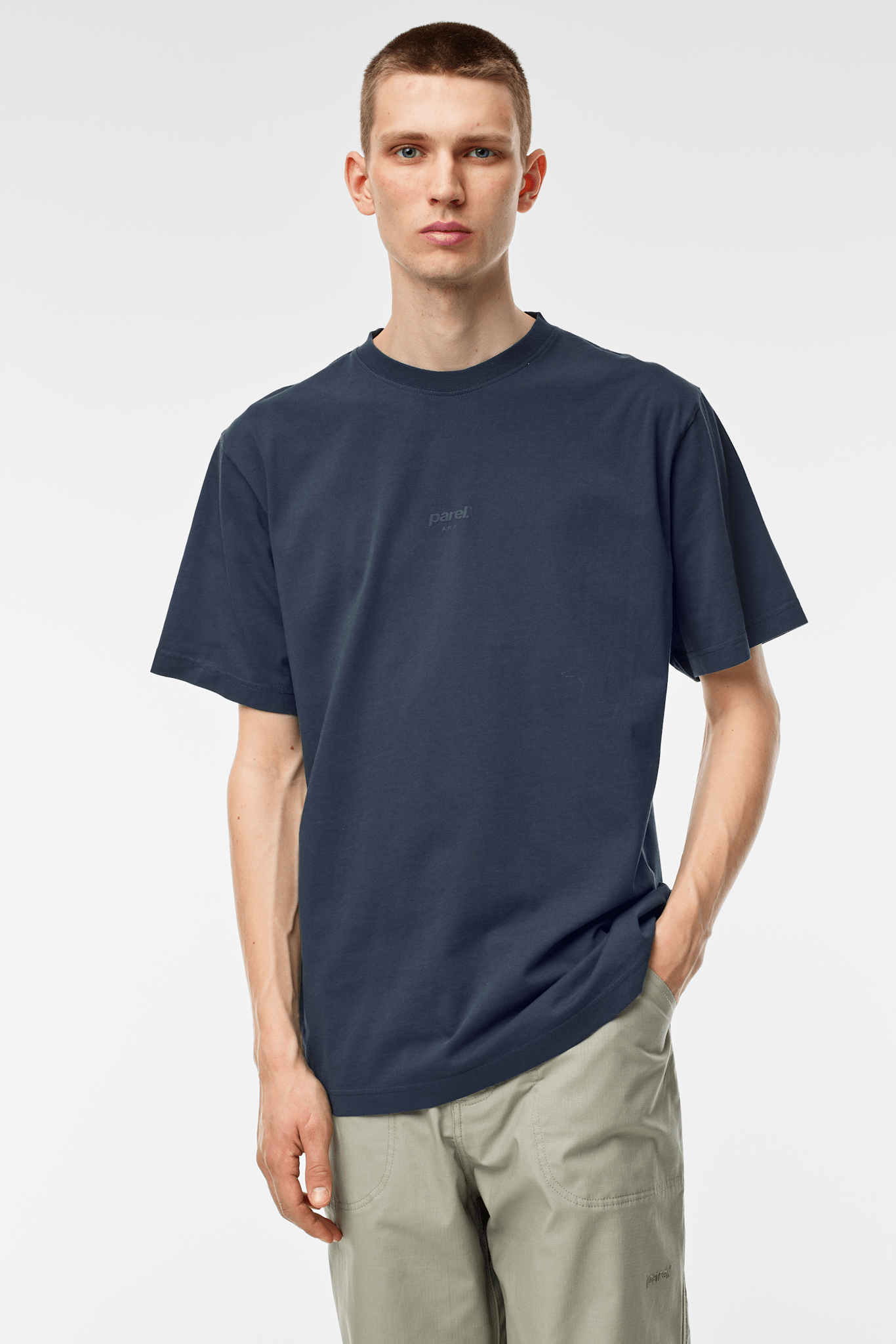 Opus Tee - Stone Blue