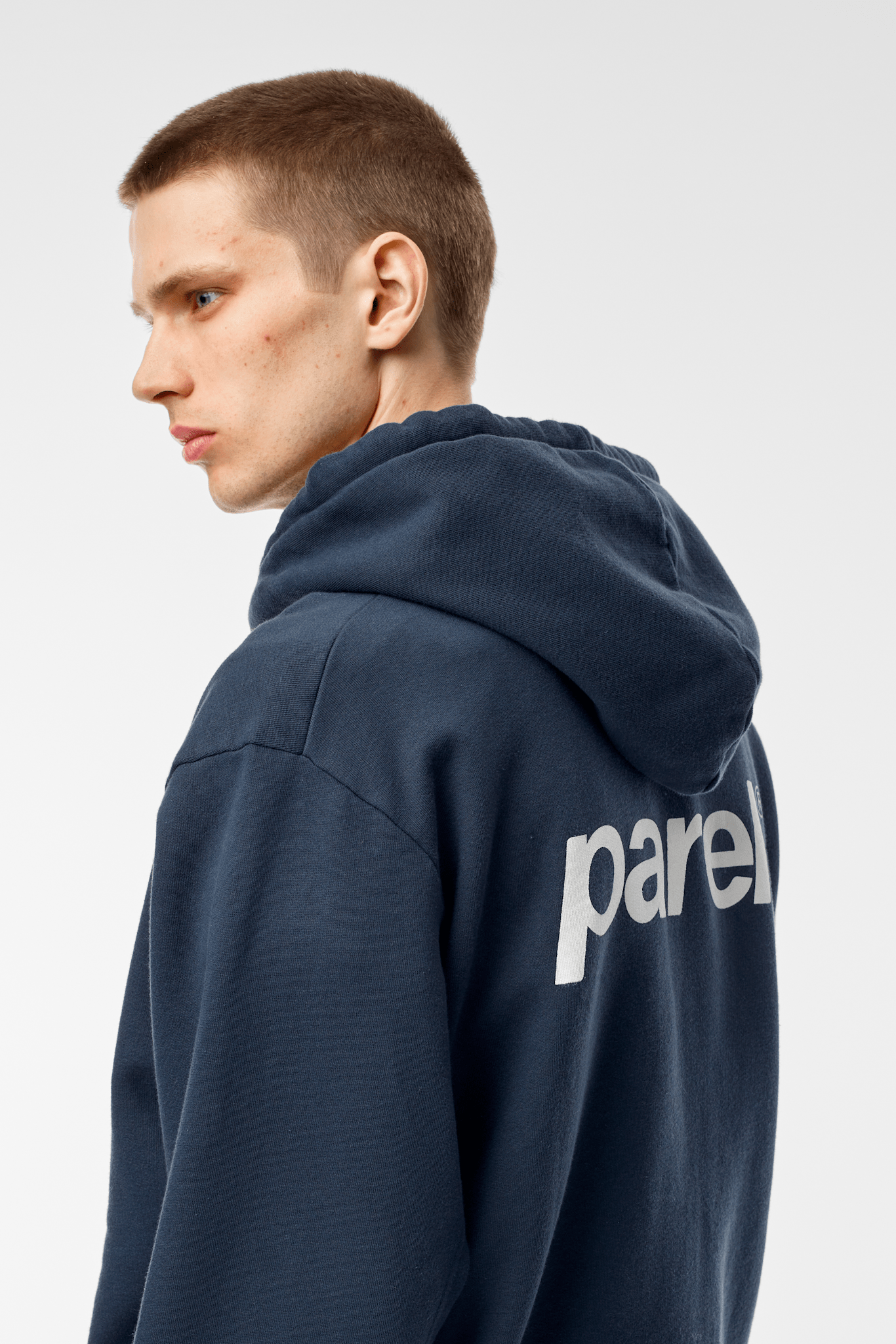 BP Hoodie - Stone Blue