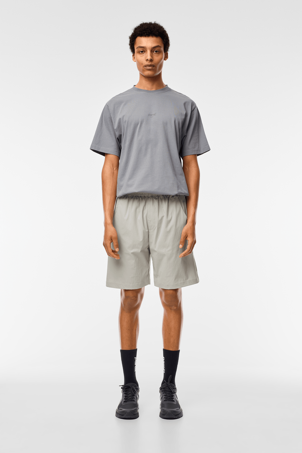 Naru Shorts - Light Grey