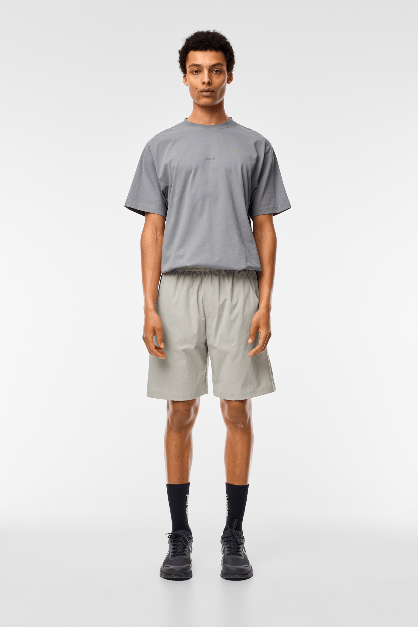 Naru Shorts - Light Grey