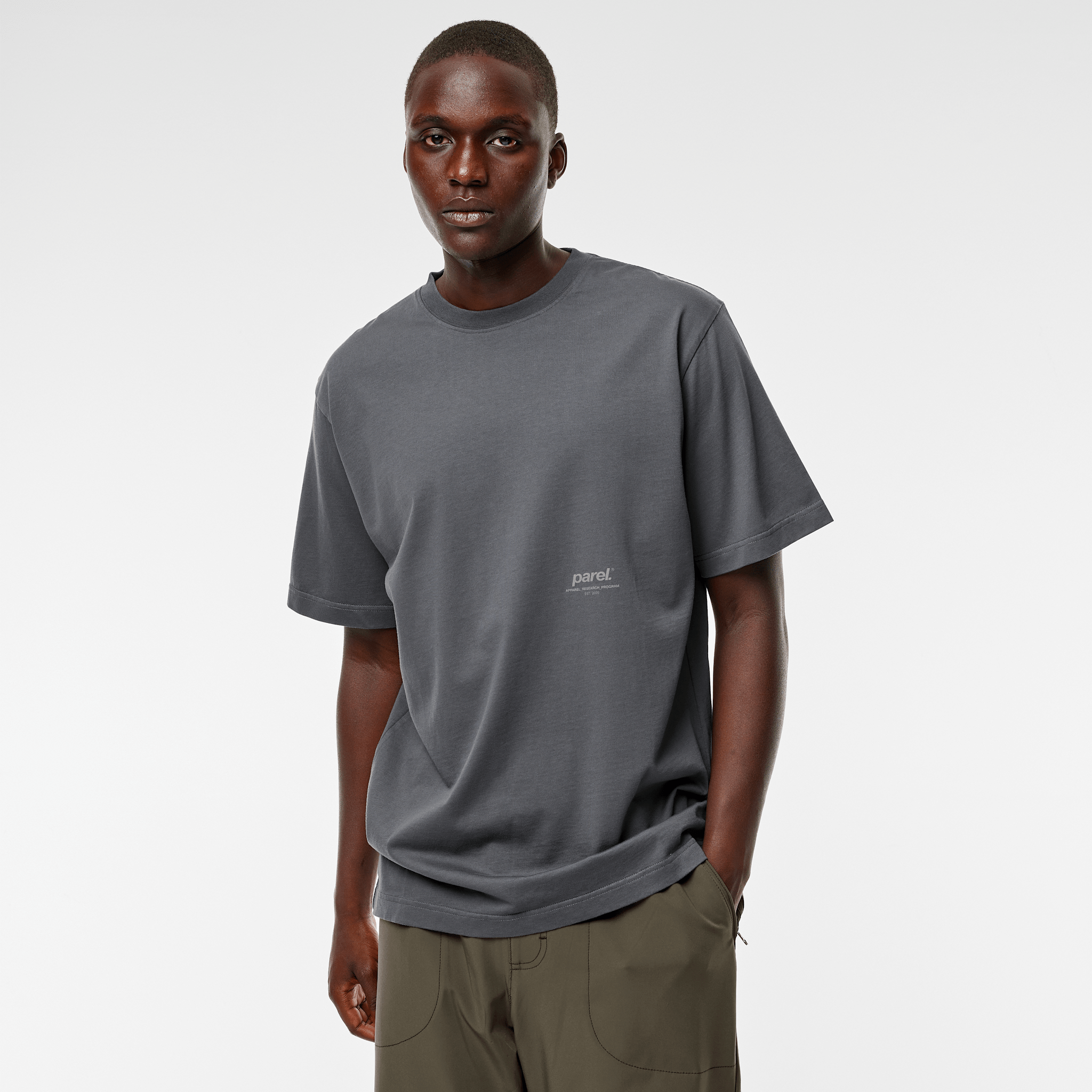 Core Tee - Stone Grey