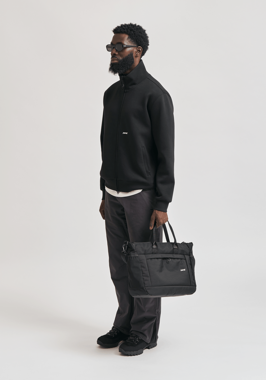 Matano Track Jacket - Black