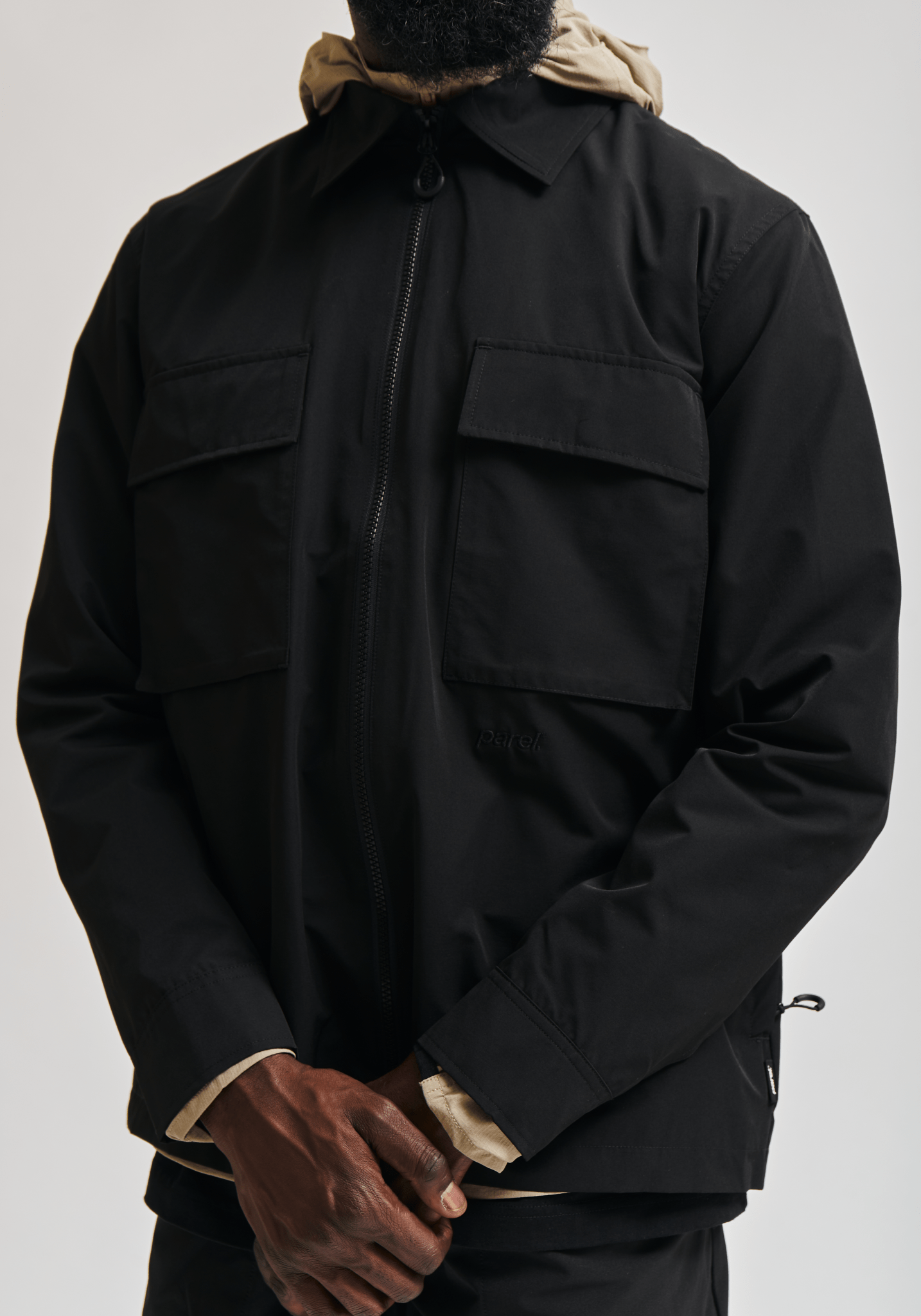 Sarez Overshirt - Black