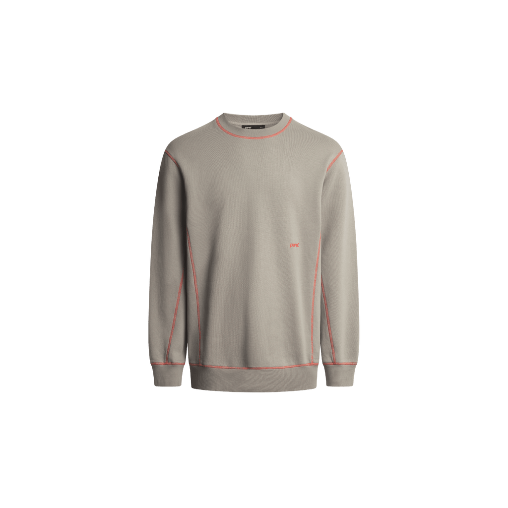 Contrast Crewneck - Sand