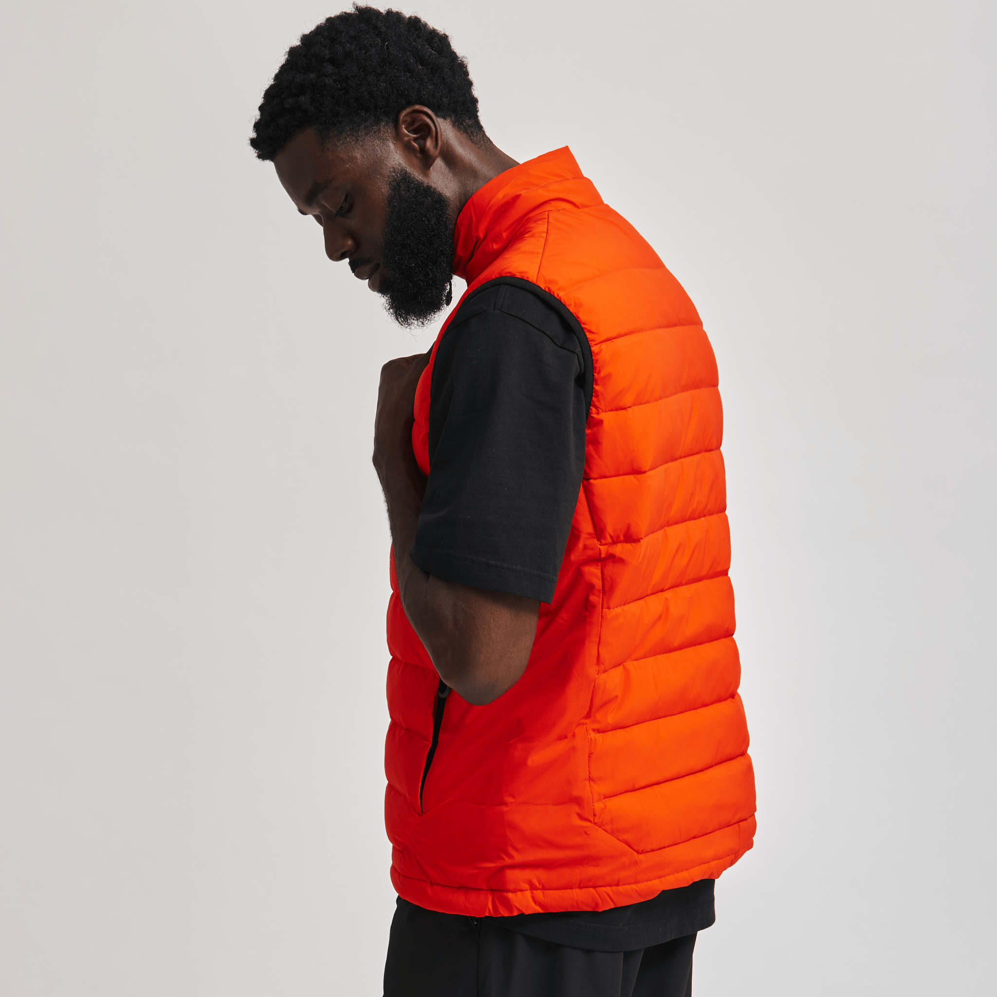 Mashu Down Vest - Orange